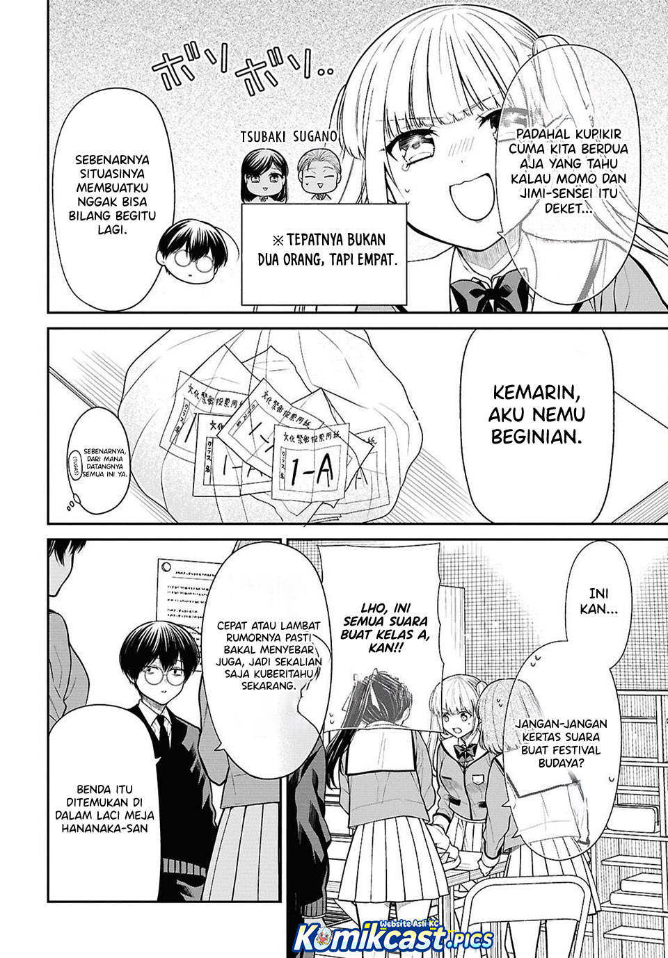 1-nen A-gumi no Monster Chapter 81 Bahasa Indonesia