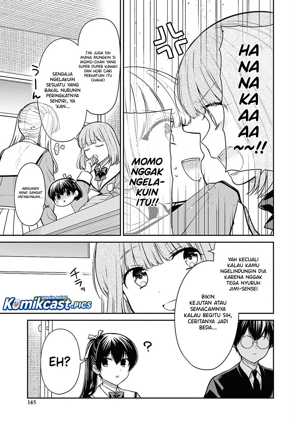 1-nen A-gumi no Monster Chapter 81 Bahasa Indonesia