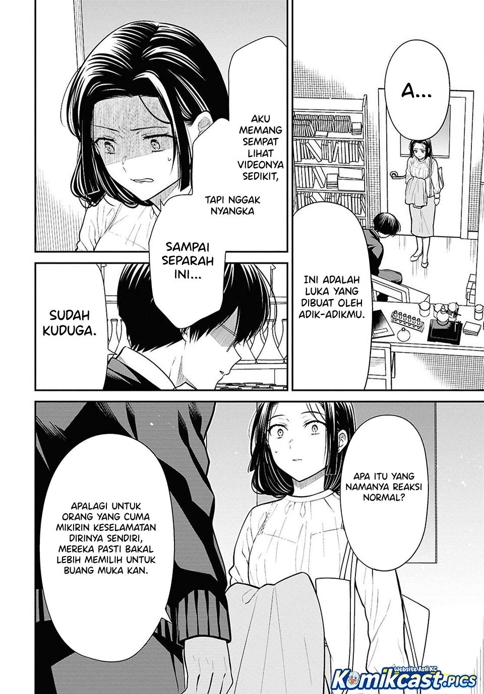 1-nen A-gumi no Monster Chapter 81 Bahasa Indonesia