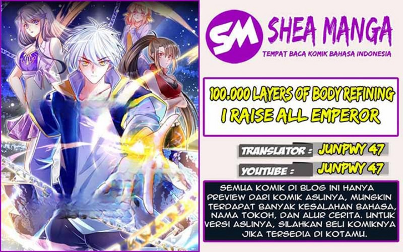 100.000 Layers Of Body Refining: I Raise All Emperor Chapter 57 Bahasa Indonesia