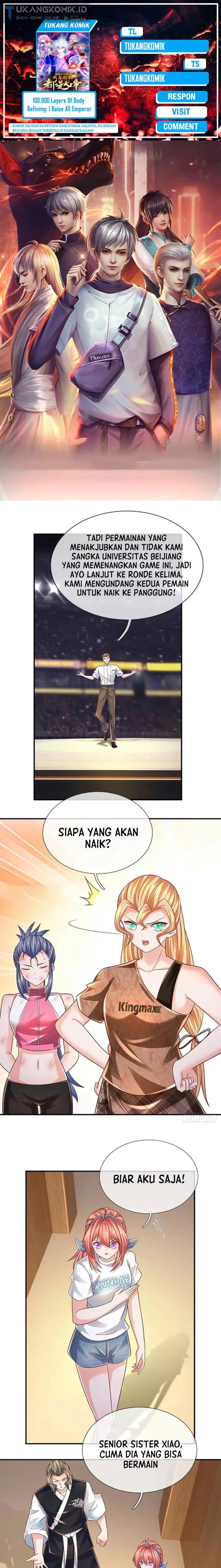 100.000 Layers Of Body Refining: I Raise All Emperor chapter 207