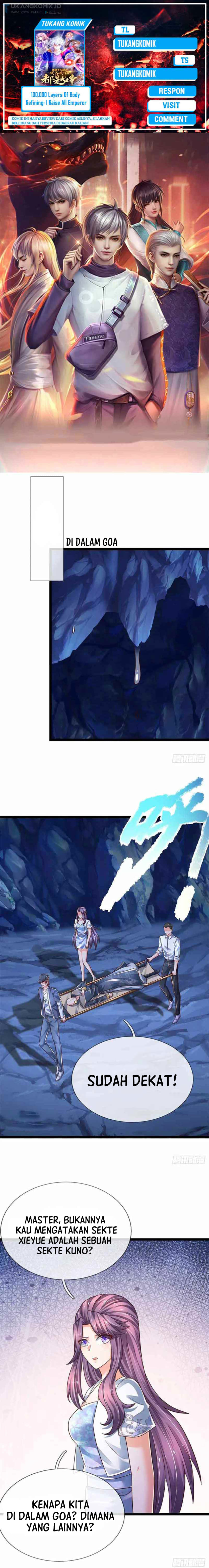 100.000 Layers Of Body Refining: I Raise All Emperor chapter 244