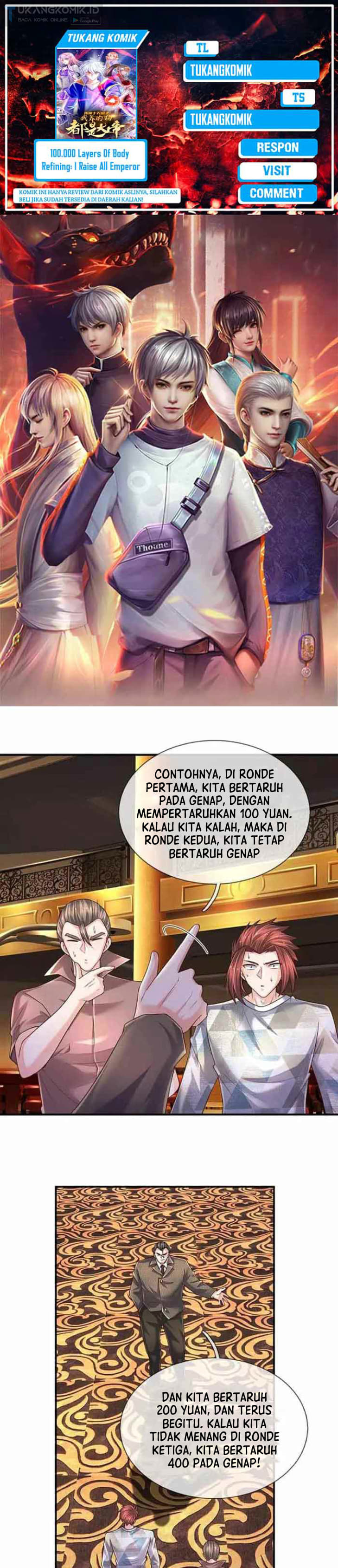 100.000 Layers Of Body Refining: I Raise All Emperor chapter 286