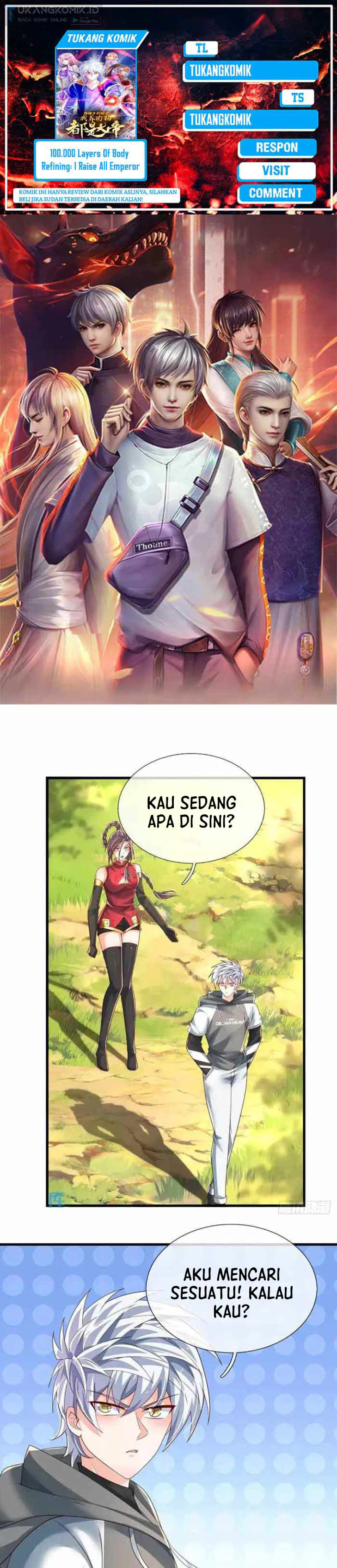 100.000 Layers Of Body Refining: I Raise All Emperor chapter 307