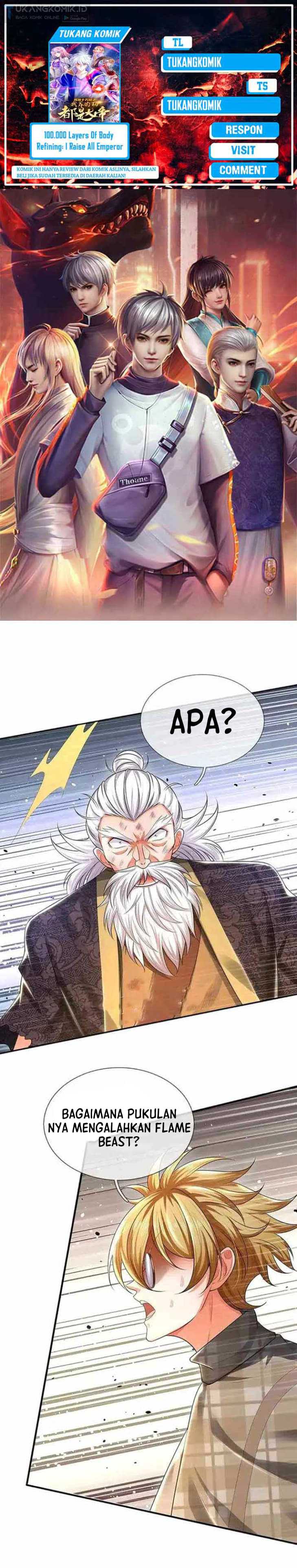 100.000 Layers Of Body Refining: I Raise All Emperor chapter 317