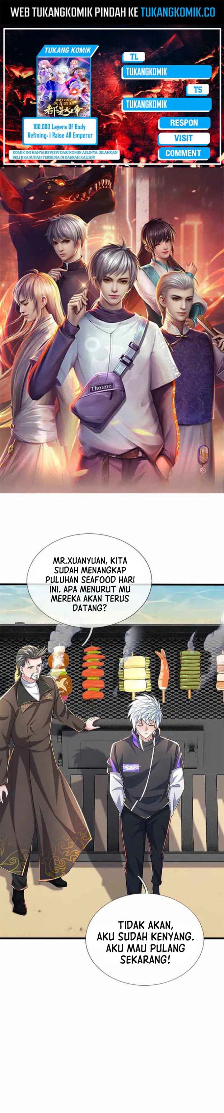 100.000 Layers Of Body Refining: I Raise All Emperor chapter 355