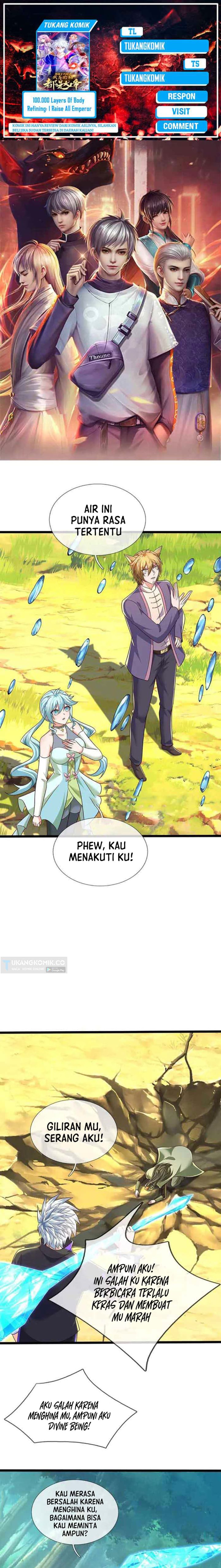 100.000 Layers Of Body Refining: I Raise All Emperor Chapter 375 Bahasa Indonesia