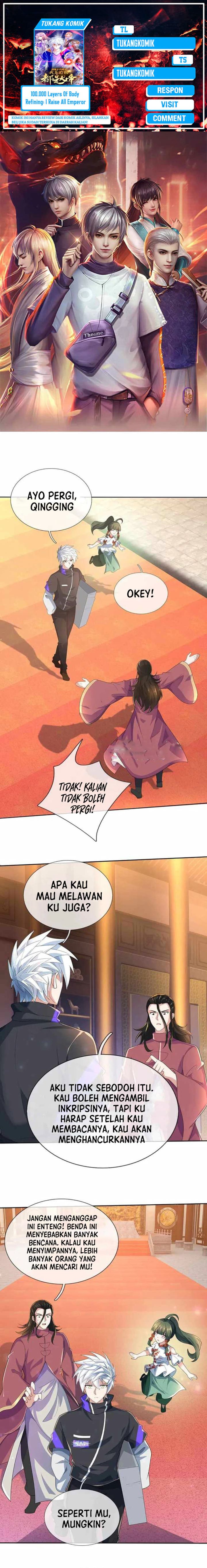 100.000 Layers Of Body Refining: I Raise All Emperor chapter 377