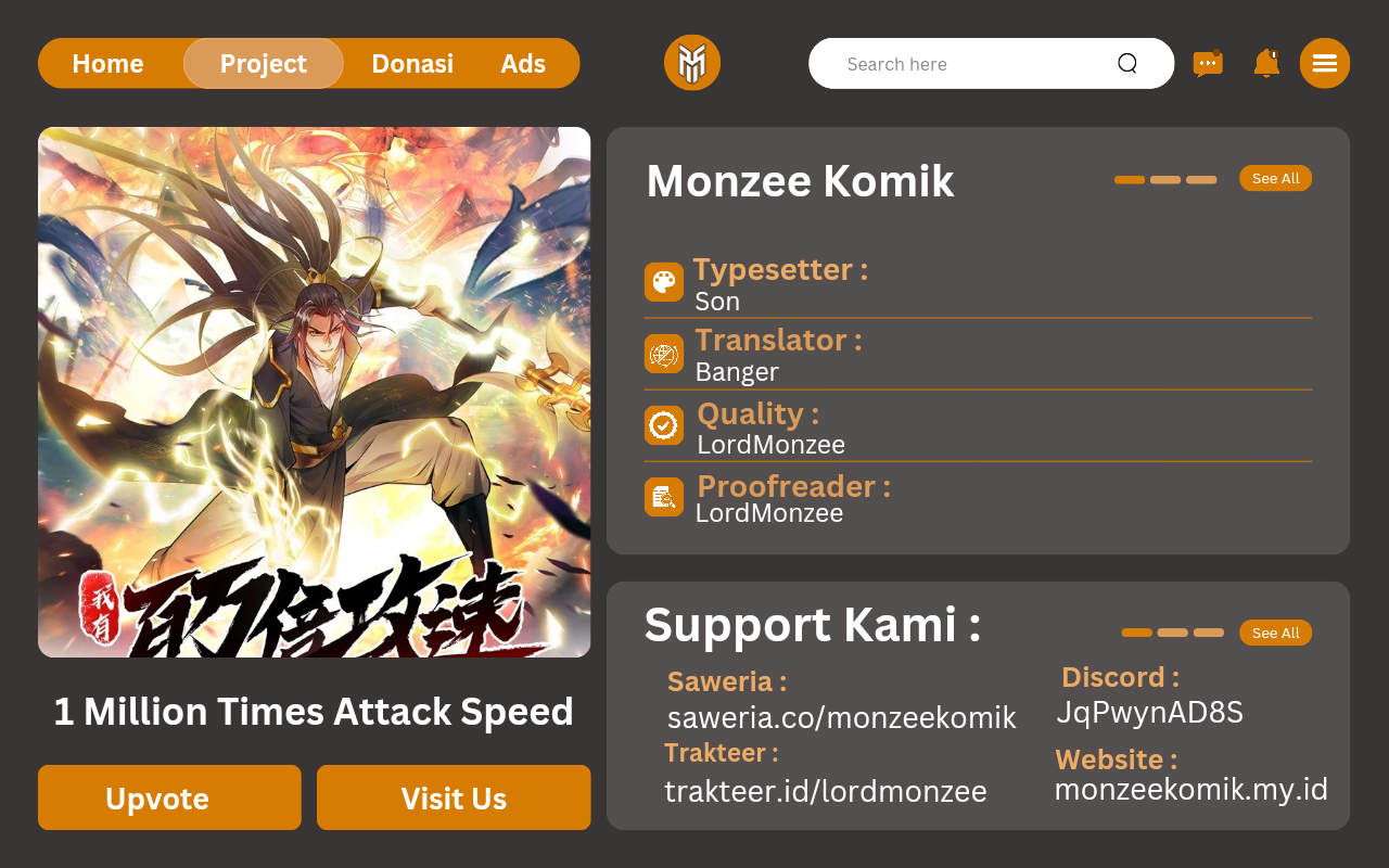 1 Million Times Attack Speed Chapter 51 Bahasa Indonesia