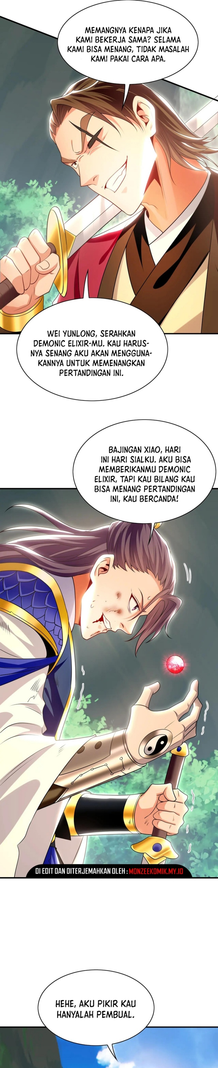 1 Million Times Attack Speed Chapter 105 Bahasa Indonesia