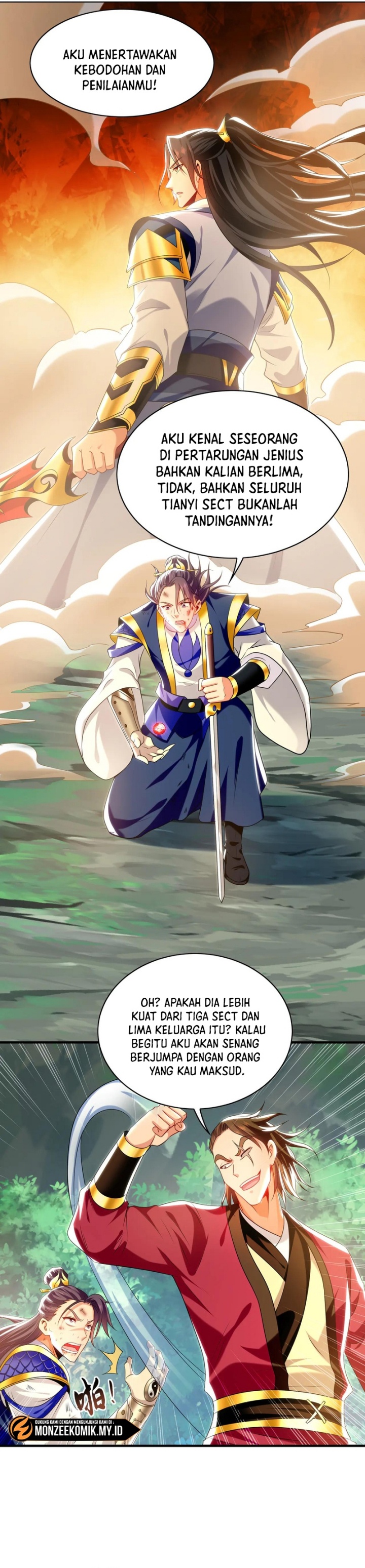 1 Million Times Attack Speed Chapter 105 Bahasa Indonesia