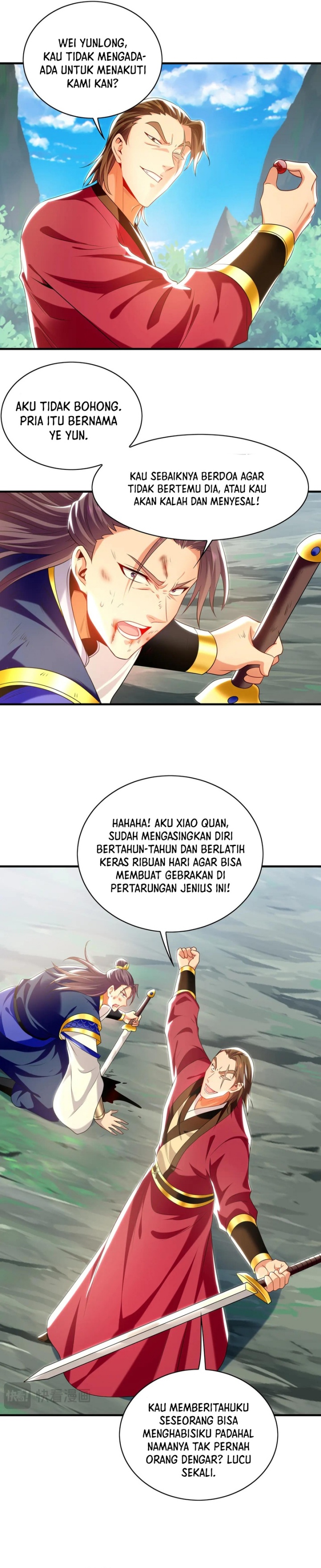 1 Million Times Attack Speed Chapter 105 Bahasa Indonesia