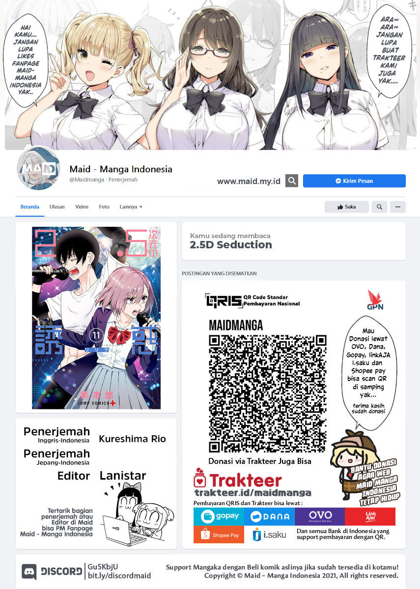 2.5 Dimensional Seduction Chapter 43 Bahasa Indonesia