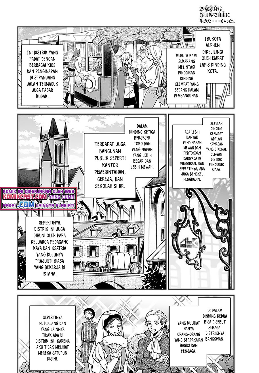 29-sai Dokushin wa Isekai de Jiyuu ni Ikita……katta Chapter 17 Bahasa Indonesia