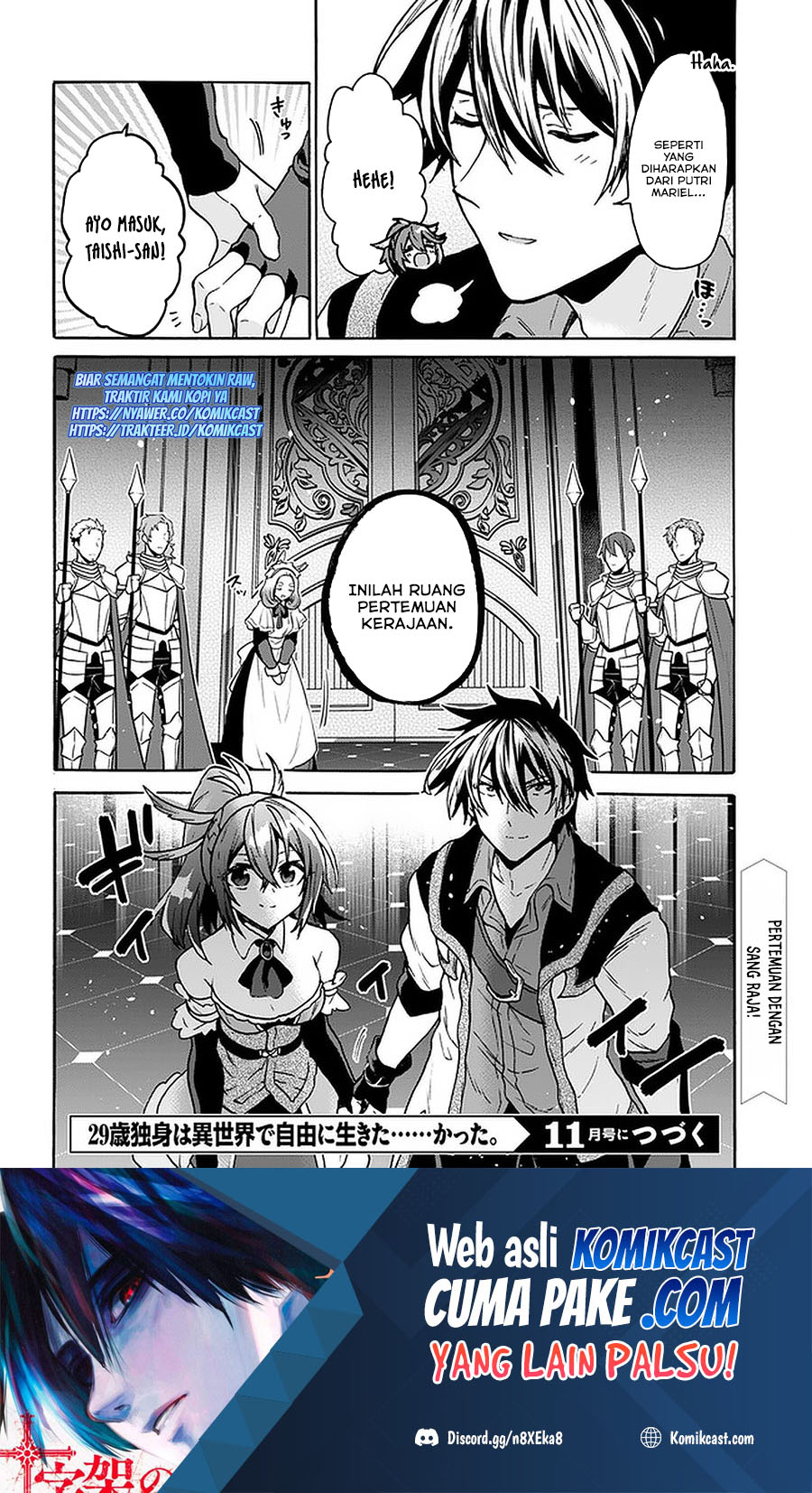 29-sai Dokushin wa Isekai de Jiyuu ni Ikita……katta Chapter 17 Bahasa Indonesia