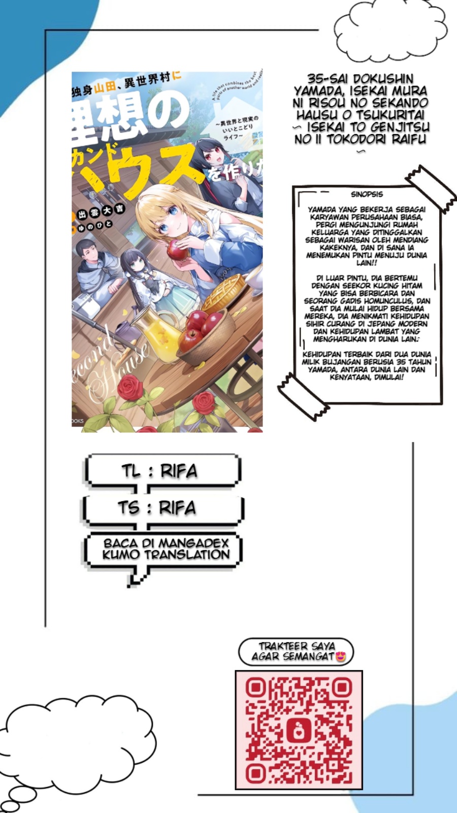 35-sai dokushin Yamada, isekai mura ni risou no sekando hausu o tsukuritai 〜 isekai to genjitsu no ii tokodori raifu 〜 chapter 2