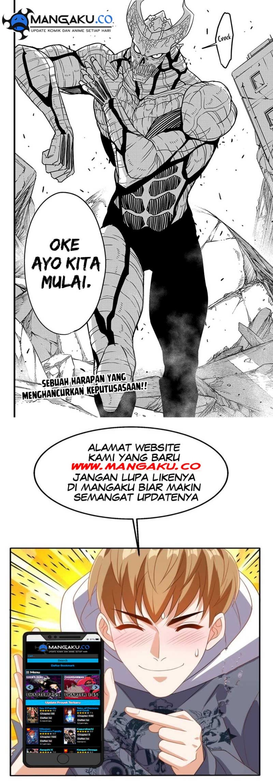 Dilarang COPAS - situs resmi www.mangacanblog.com - Komik 8kaijuu 121 - chapter 121 122 Indonesia 8kaijuu 121 - chapter 121 Terbaru 16|Baca Manga Komik Indonesia|Mangacan