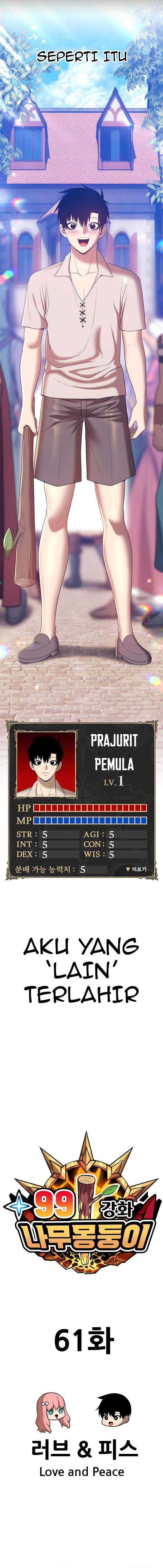 +99 Wooden Stick Chapter 61 Bahasa Indonesia