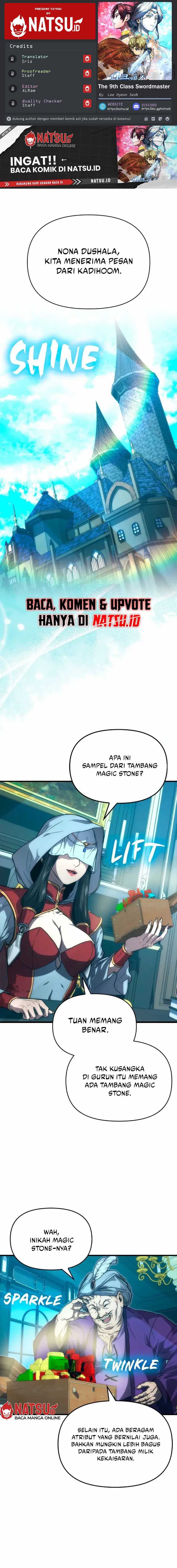9th Class Sword Master Chapter 41 Bahasa Indonesia