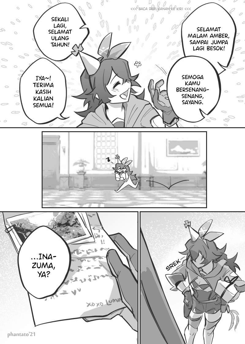 Happy Birthday to My Favorit Bunny (Doujin Genshin Impact) chapter 0