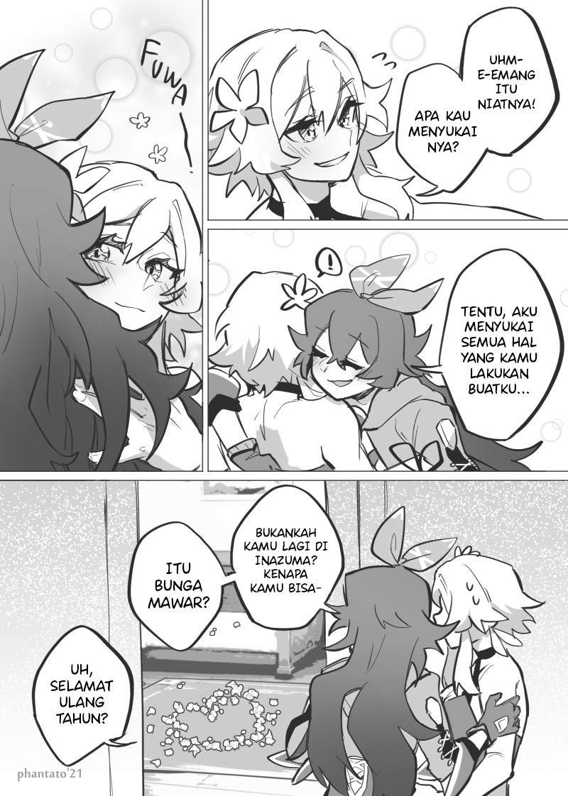 Happy Birthday to My Favorit Bunny (Doujin Genshin Impact) chapter 0