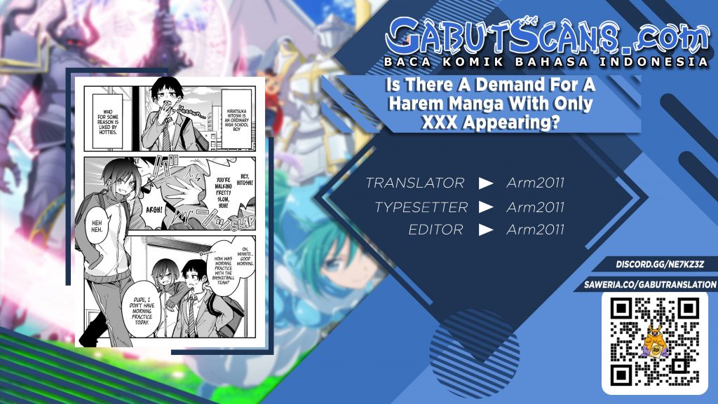 Is There a Demand for a Harem Manga With Only XXX Appearing? Chapter 00 Bahasa Indonesia