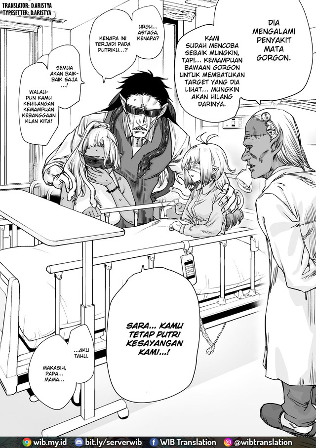 Medusa-chan Realised She Has a Bad Case of Communication Disorder Chapter 00 Bahasa Indonesia