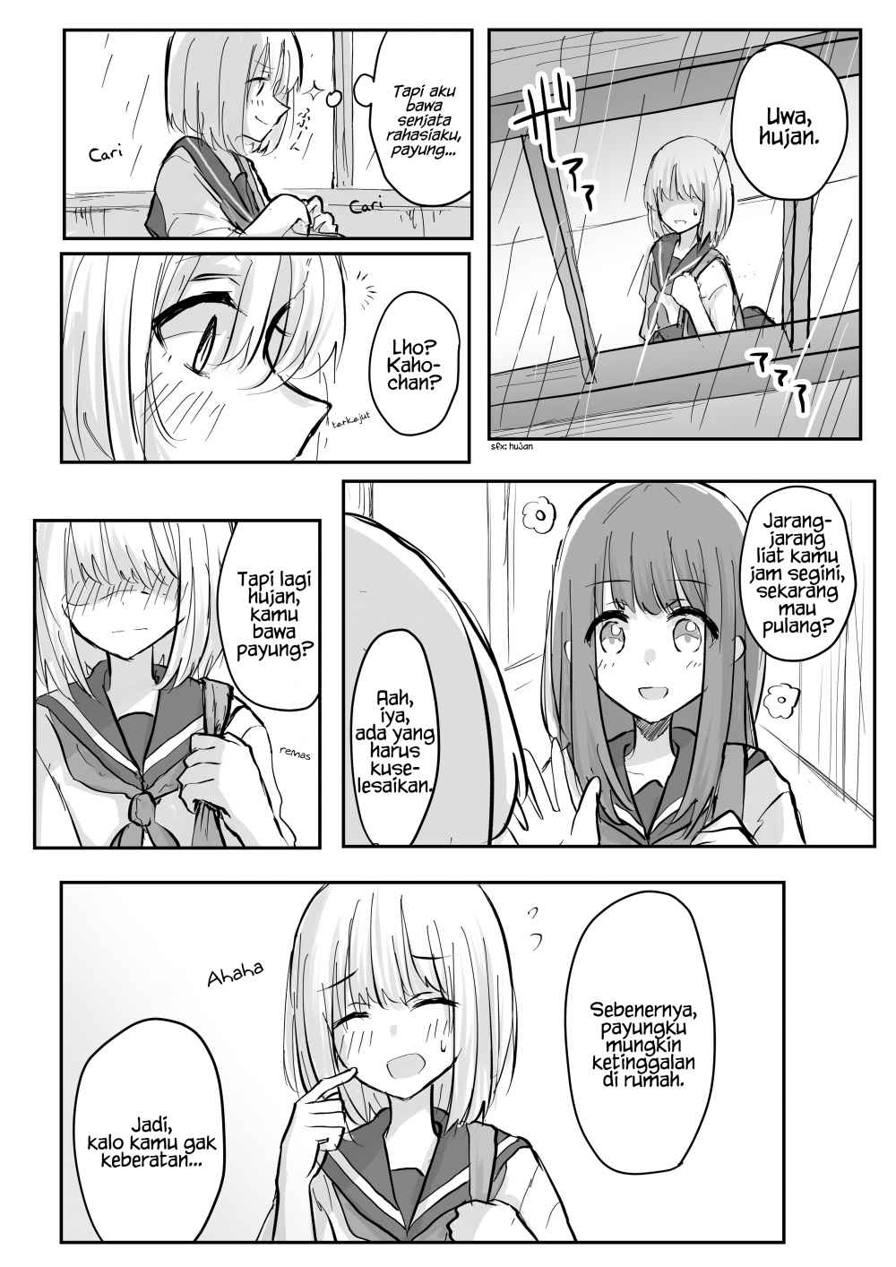 Shiawase na Uso Chapter 00 Bahasa Indonesia