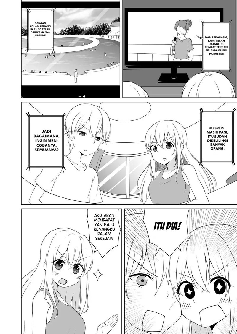 A Boy Who Loves Genderswap Got Genderswapped, so He Acts Out His Ideal Genderswap Girl Chapter 14 Bahasa Indonesia