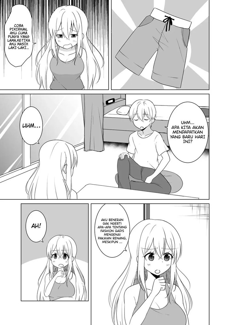 A Boy Who Loves Genderswap Got Genderswapped, so He Acts Out His Ideal Genderswap Girl Chapter 14 Bahasa Indonesia