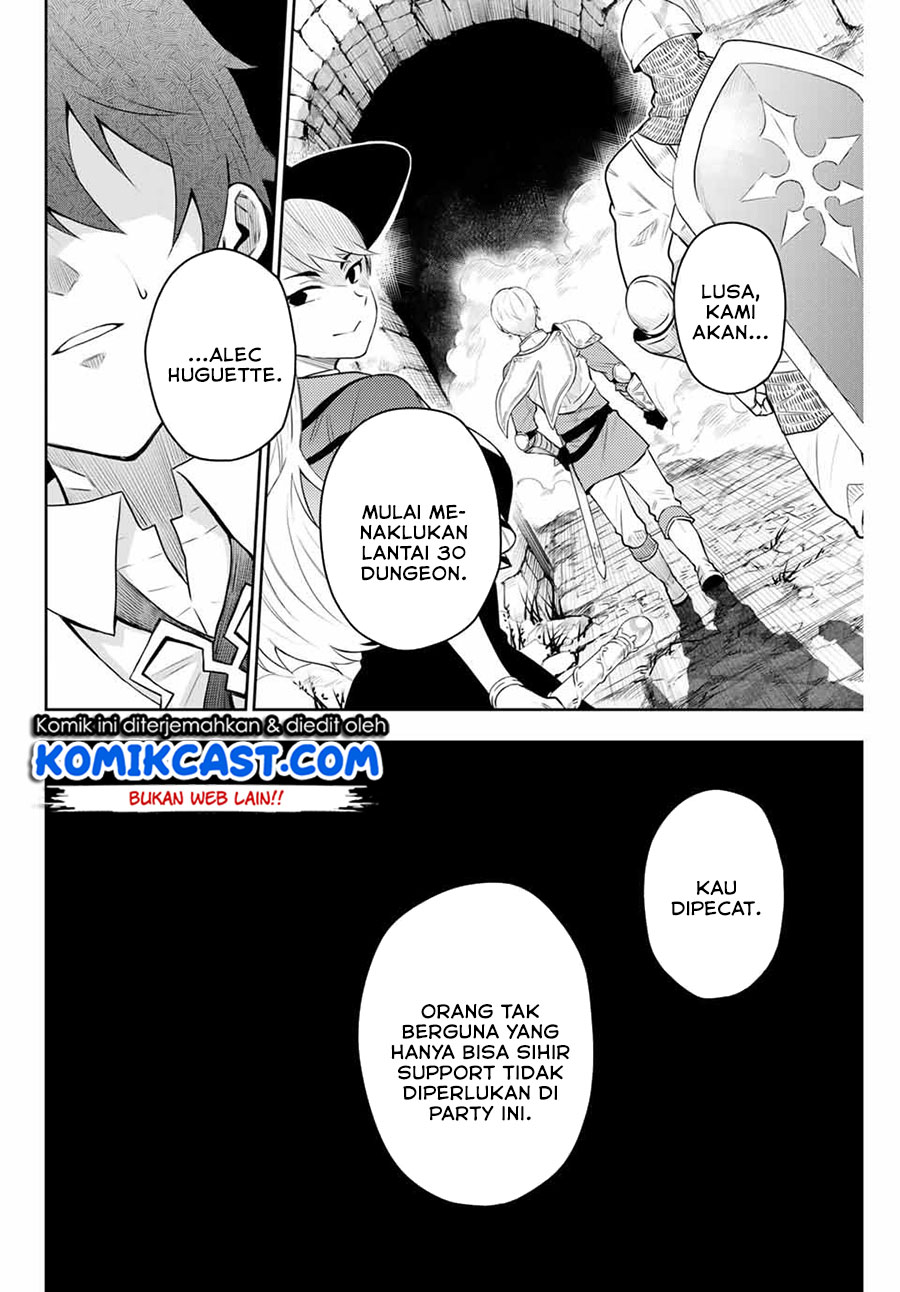 A Court Magician, Who Was Focused On Supportive Magic Because His Allies Were Too Weak, Aims To Become The Strongest After Being Banished (Mikata ga Yowasugite Hojo Mahou ni Tesshiteita Kyuutei Mahoushi, Tsuihou Sarete Saikyou wo Mezashimasu) chapter 1