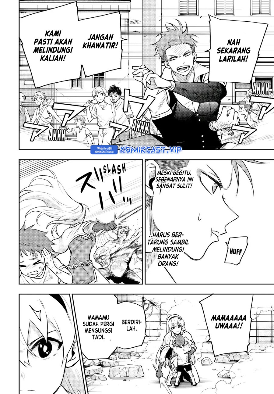 A Court Magician, Who Was Focused On Supportive Magic Because His Allies Were Too Weak, Aims To Become The Strongest After Being Banished Chapter 62 Bahasa Indonesia