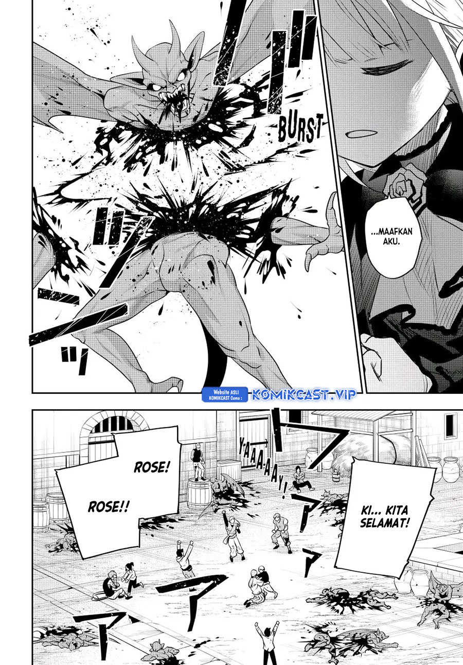 A Court Magician, Who Was Focused On Supportive Magic Because His Allies Were Too Weak, Aims To Become The Strongest After Being Banished Chapter 62 Bahasa Indonesia