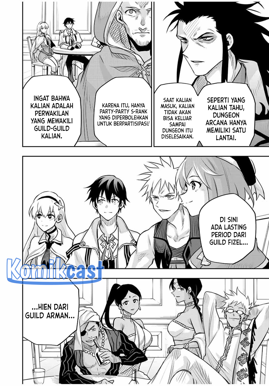 A Court Magician, Who Was Focused On Supportive Magic Because His Allies Were Too Weak, Aims To Become The Strongest After Being Banished Chapter 123 Bahasa Indonesia