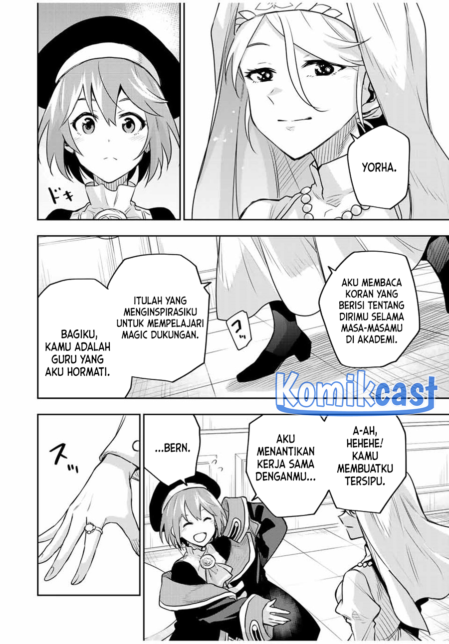 A Court Magician, Who Was Focused On Supportive Magic Because His Allies Were Too Weak, Aims To Become The Strongest After Being Banished Chapter 123 Bahasa Indonesia