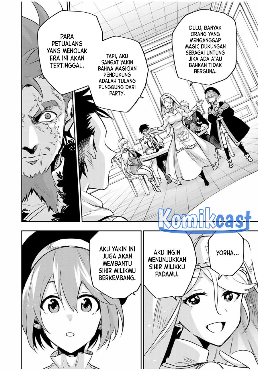 A Court Magician, Who Was Focused On Supportive Magic Because His Allies Were Too Weak, Aims To Become The Strongest After Being Banished Chapter 123 Bahasa Indonesia