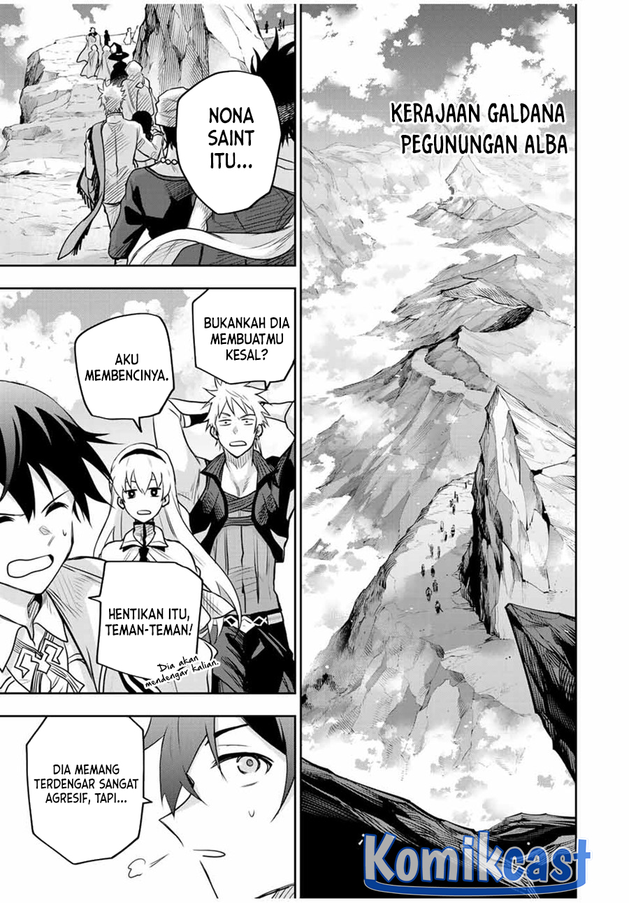 A Court Magician, Who Was Focused On Supportive Magic Because His Allies Were Too Weak, Aims To Become The Strongest After Being Banished Chapter 123 Bahasa Indonesia