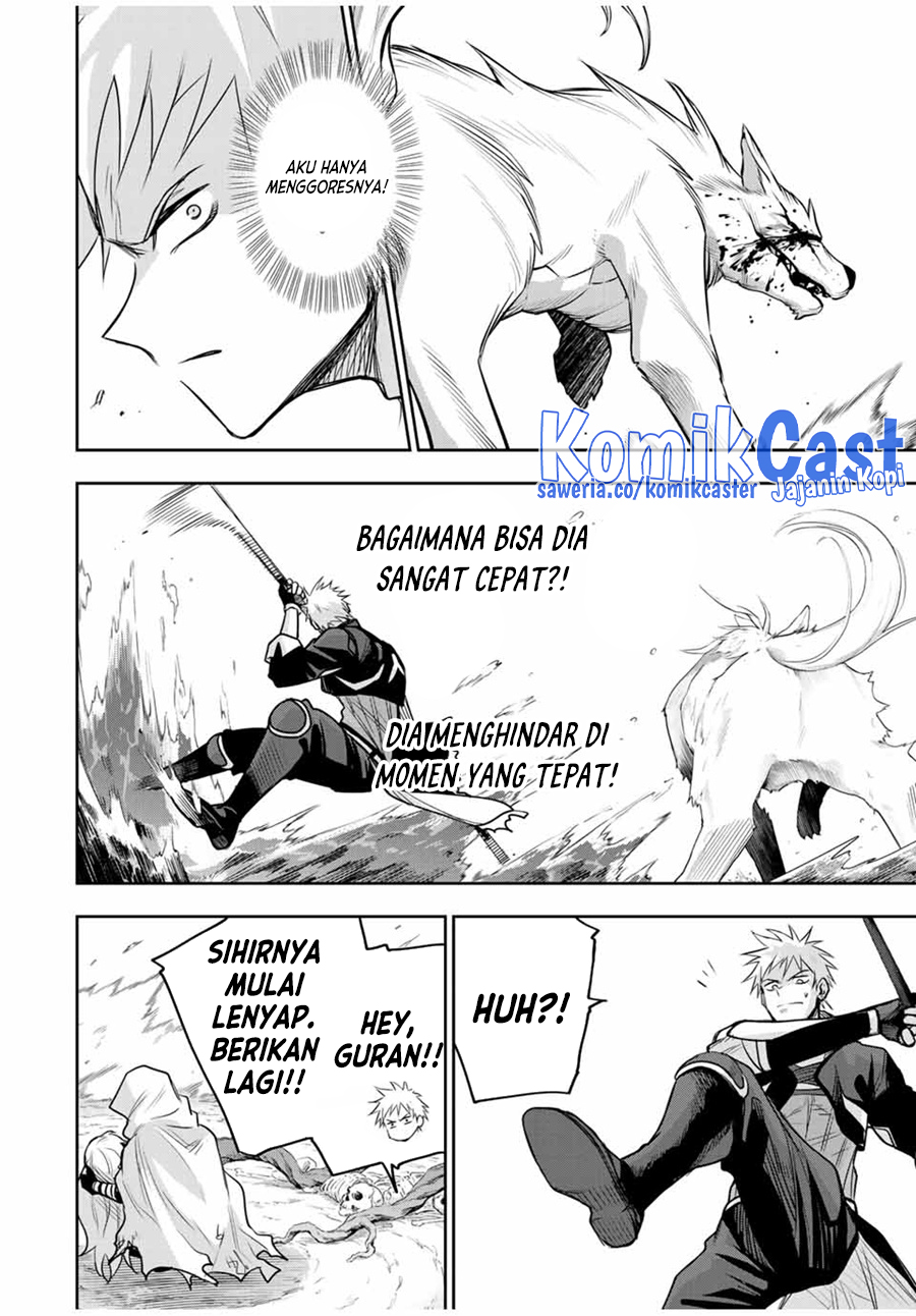 A Court Magician, Who Was Focused On Supportive Magic Because His Allies Were Too Weak, Aims To Become The Strongest After Being Banished Chapter 135 Bahasa Indonesia