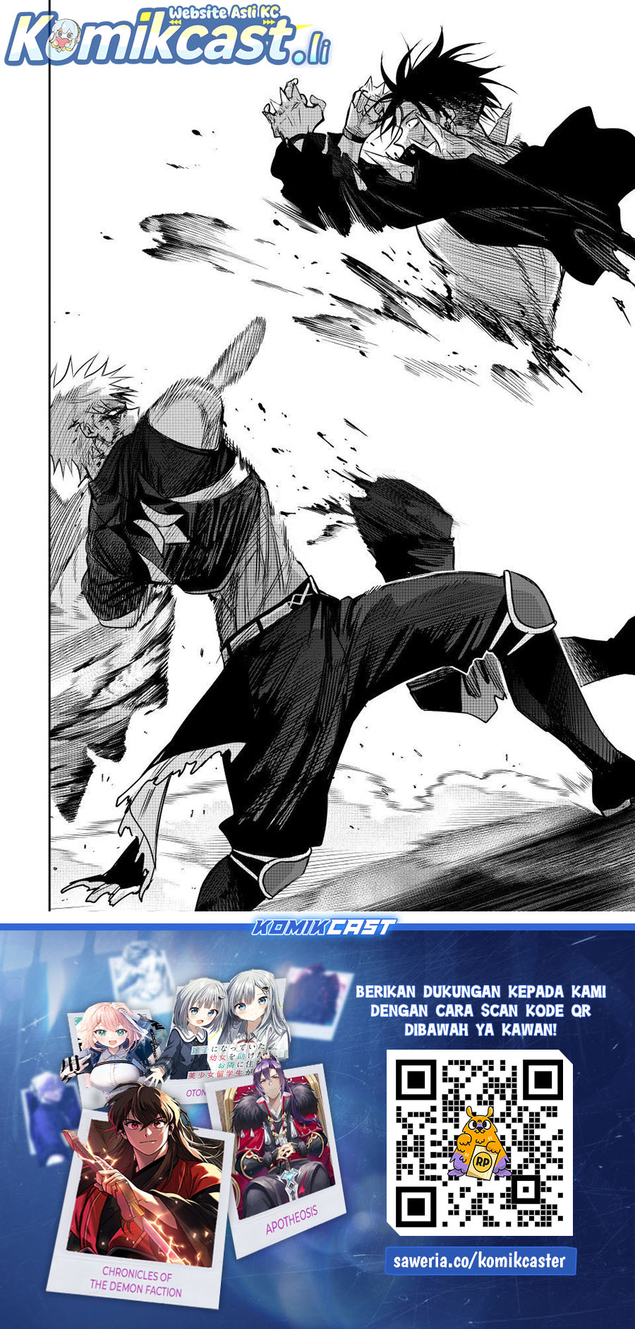 A Court Magician, Who Was Focused On Supportive Magic Because His Allies Were Too Weak, Aims To Become The Strongest After Being Banished Chapter 172 Bahasa Indonesia