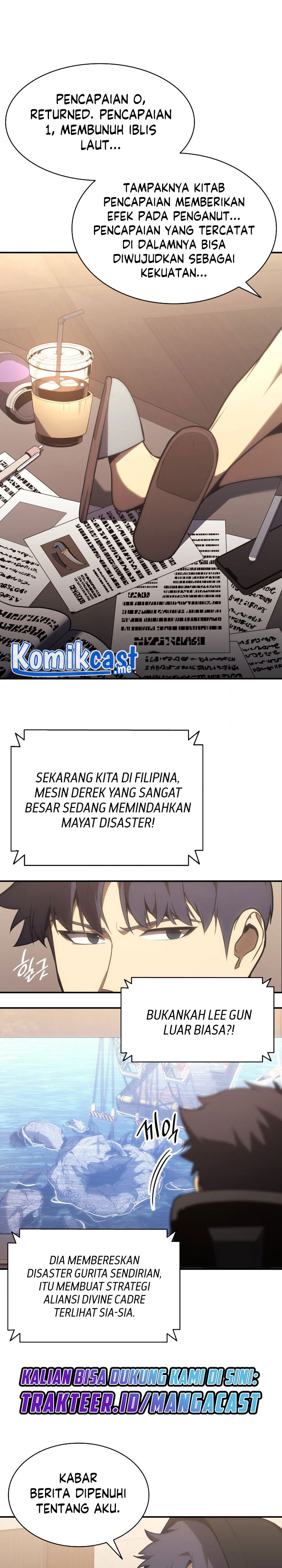 A Disaster-Class Hero Has Returned Chapter 42 Bahasa Indonesia
