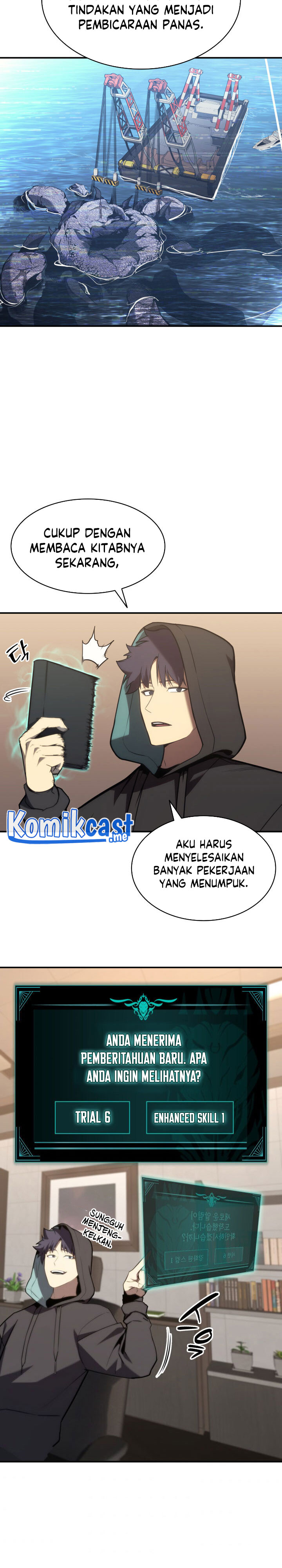 A Disaster-Class Hero Has Returned Chapter 42 Bahasa Indonesia