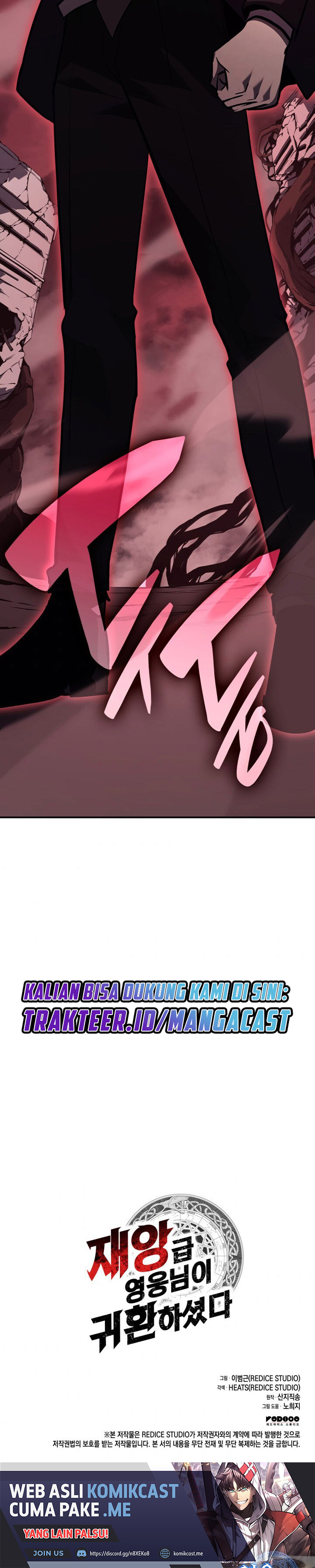 A Disaster-Class Hero Has Returned Chapter 42 Bahasa Indonesia