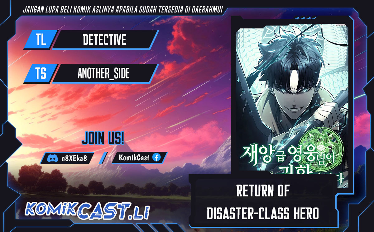 A Disaster-Class Hero Has Returned Chapter 134 Bahasa Indonesia