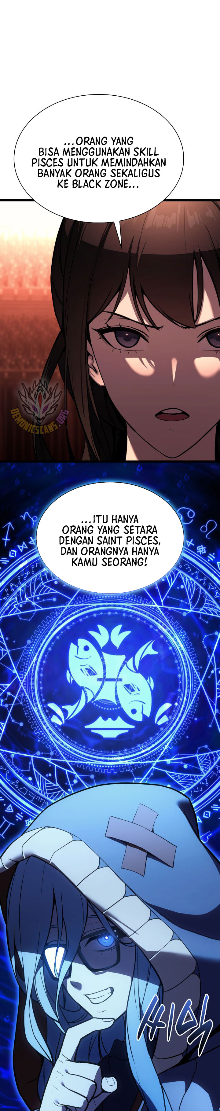 A Disaster-Class Hero Has Returned Chapter 134 Bahasa Indonesia