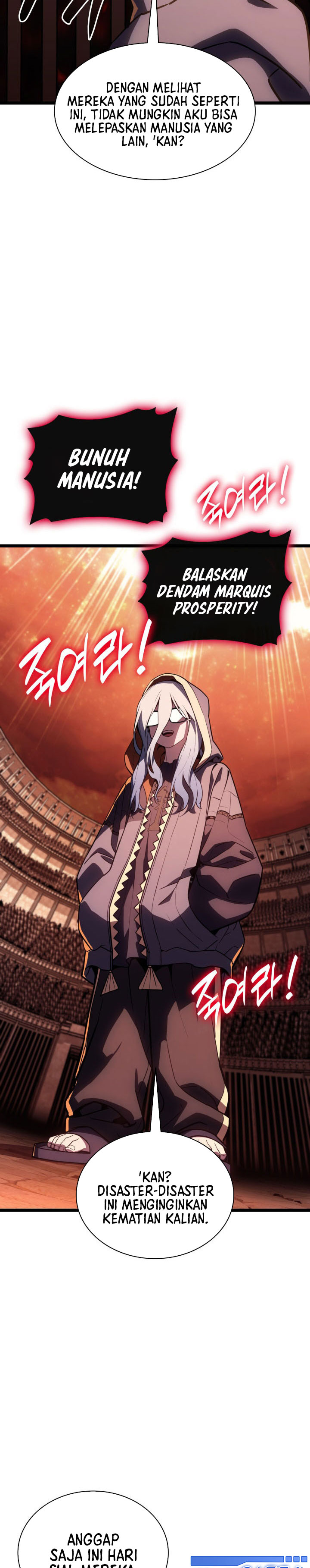 A Disaster-Class Hero Has Returned Chapter 134 Bahasa Indonesia