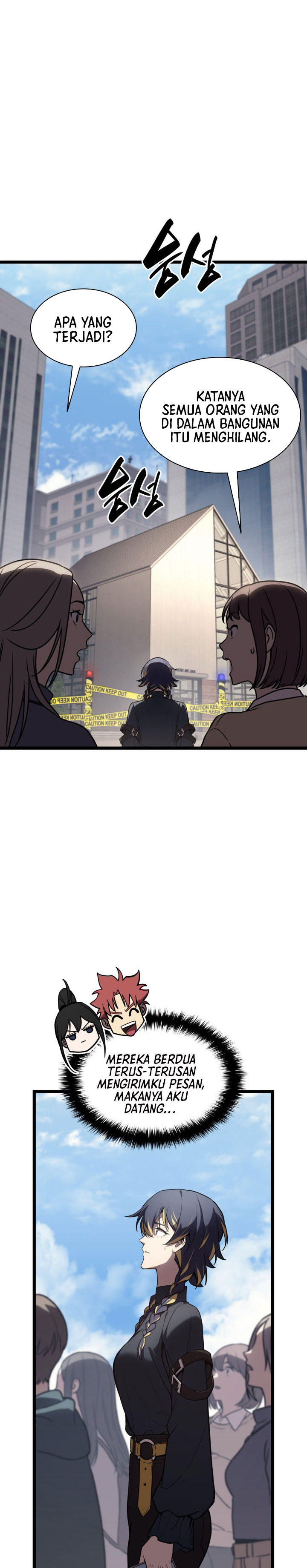 A Disaster-Class Hero Has Returned Chapter 134 Bahasa Indonesia