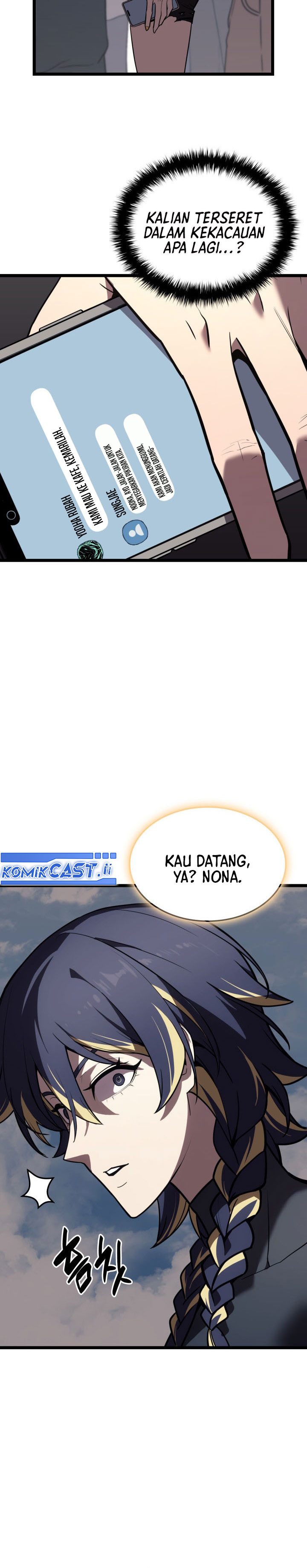 A Disaster-Class Hero Has Returned Chapter 134 Bahasa Indonesia