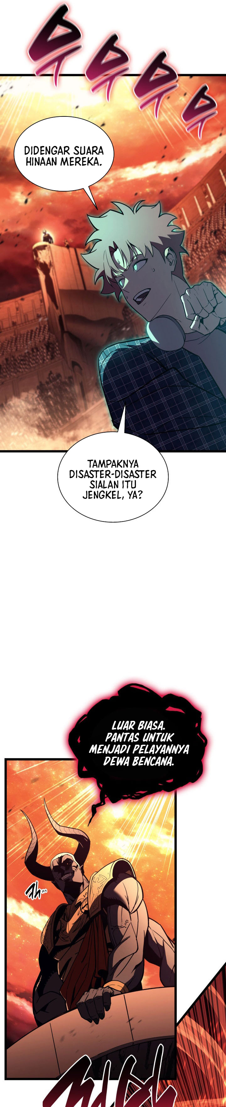 A Disaster-Class Hero Has Returned Chapter 134 Bahasa Indonesia