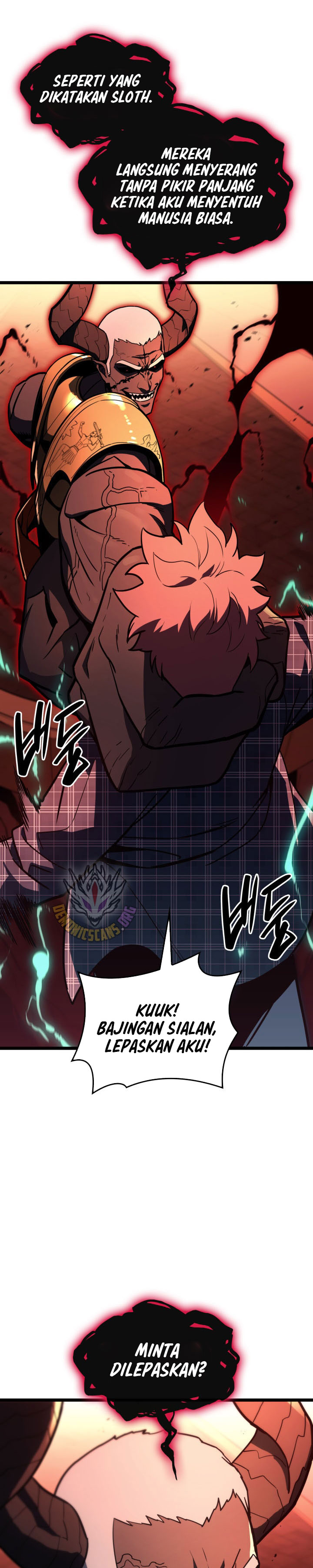 A Disaster-Class Hero Has Returned Chapter 134 Bahasa Indonesia