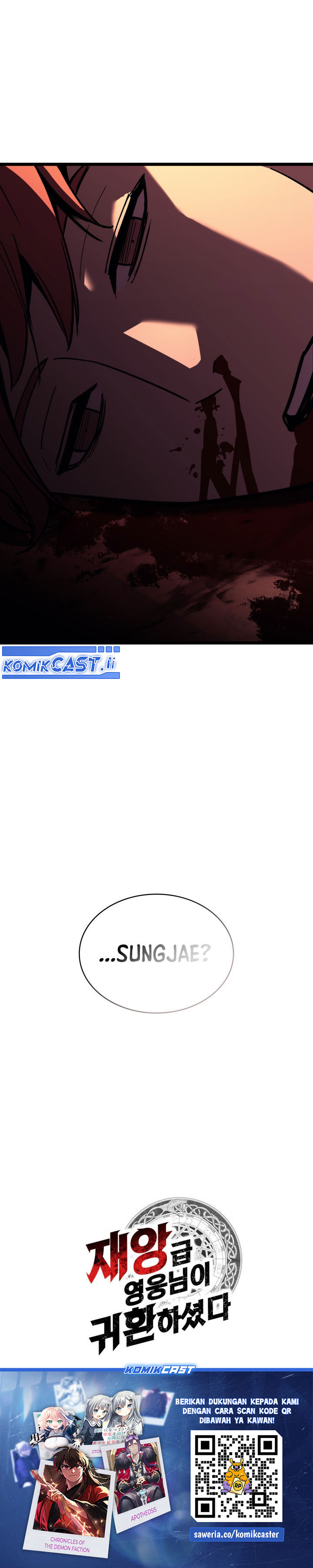 A Disaster-Class Hero Has Returned Chapter 134 Bahasa Indonesia